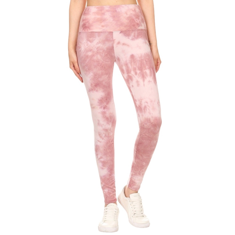 TIE DYE High Quality High Waisted Yoga Leggings - Picture 1 of 8